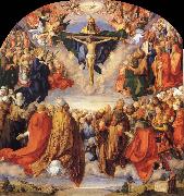 Albrecht Durer The All Saints altarpiece painting